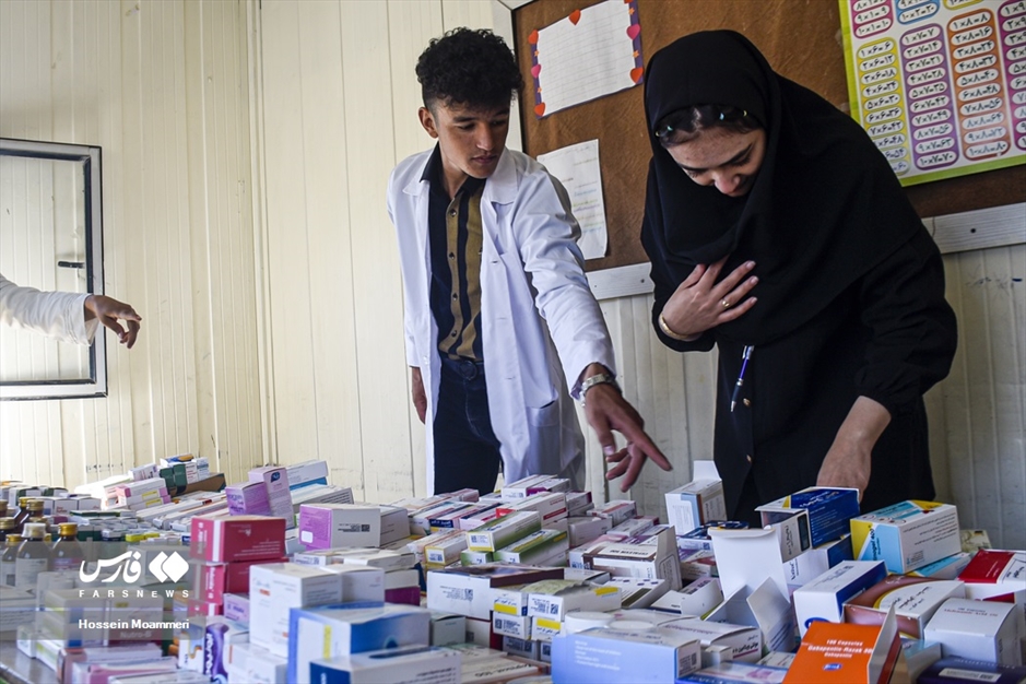 اردوی جهادی در «روستای ناوه» خراسان شمالی