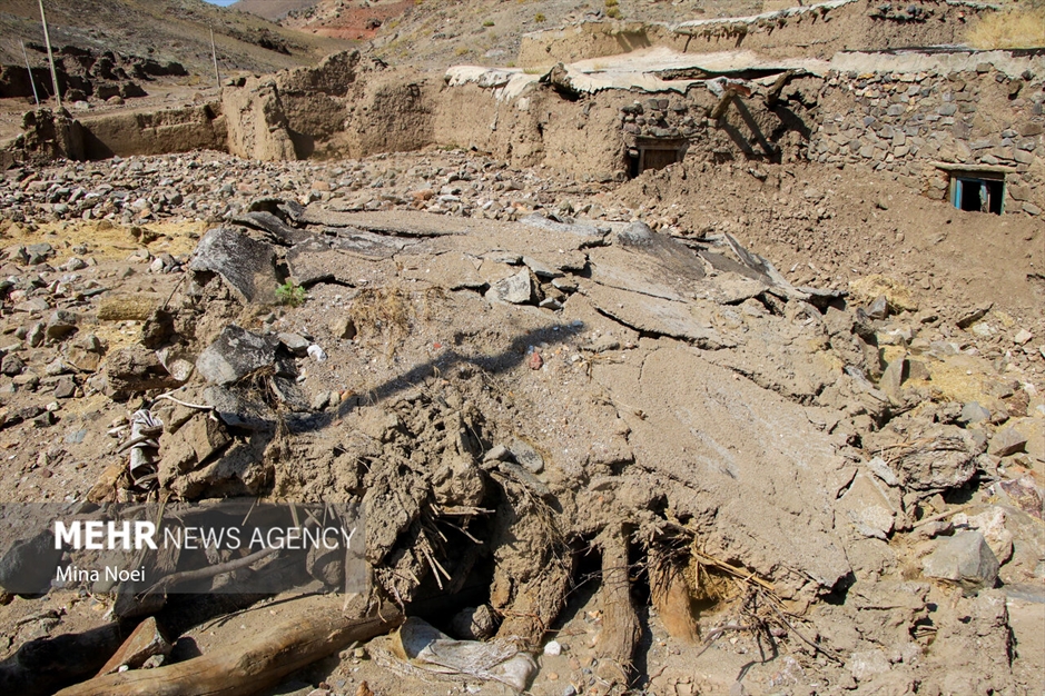 بازدید خبرنگاران از آخرین وضعیت مناطق سیل زده اهر