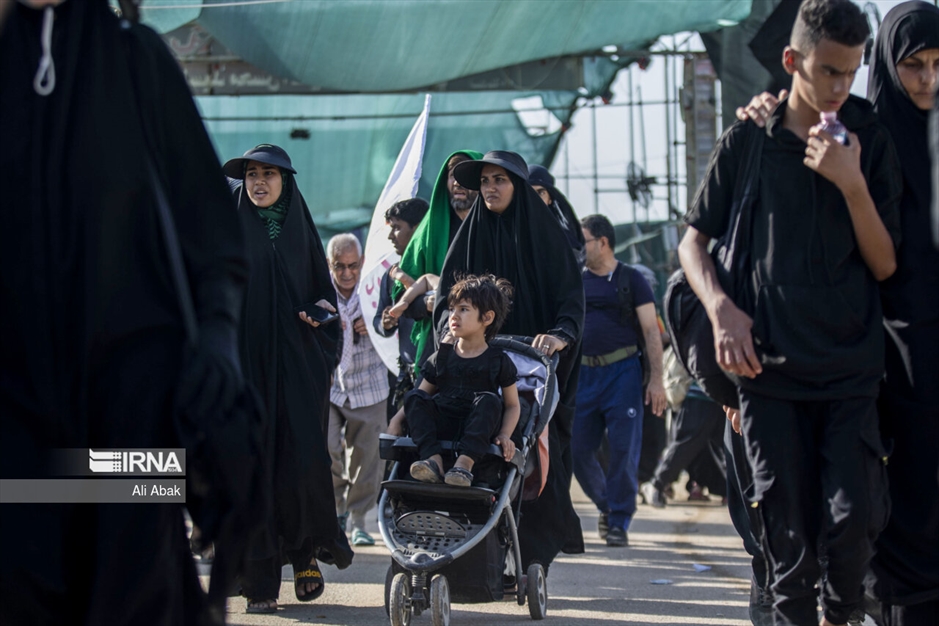 پیاده روی اربعین- کودکان حسینی