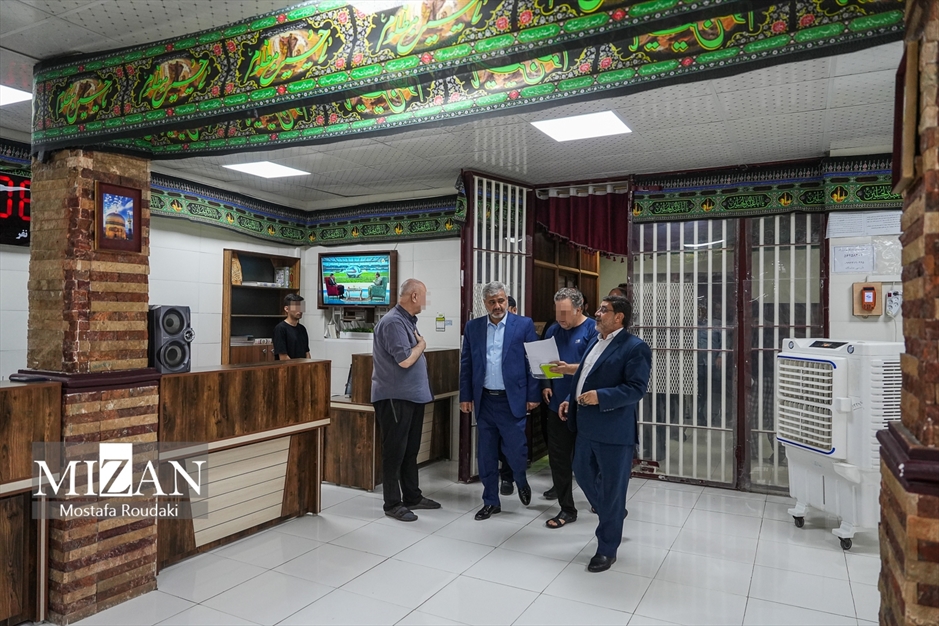 بازدید رئیس کل دادگستری تهران از ندامتگاه تهران بزرگ
