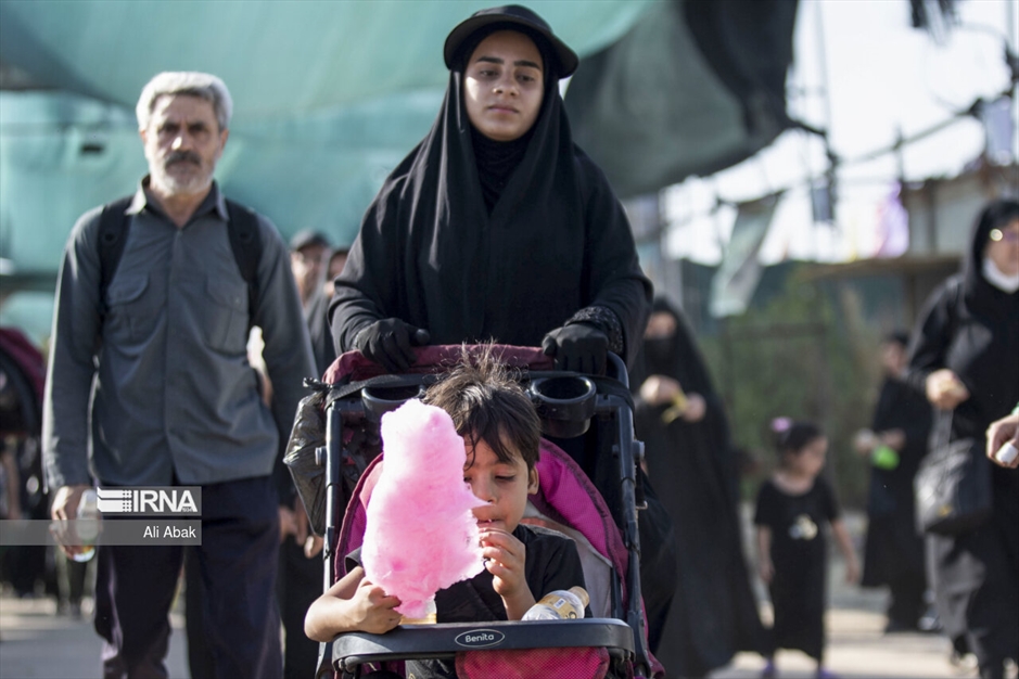 پیاده روی اربعین- کودکان حسینی