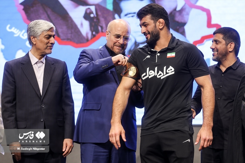 افتتاحیه ساختمان جدید فدراسیون کشتی