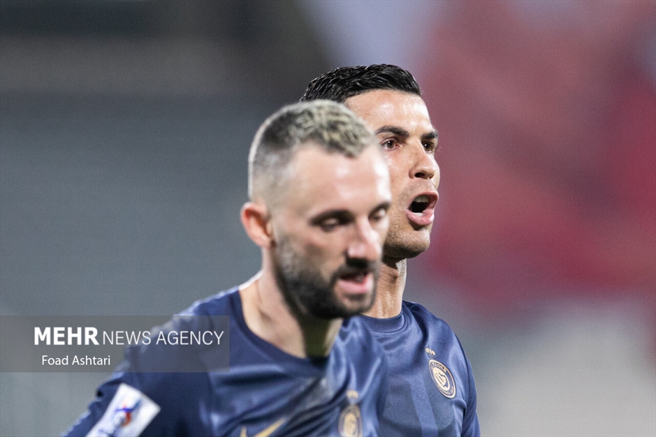 دیدار تیم های فوتبال پرسپولیس تهران و النصر عربستان