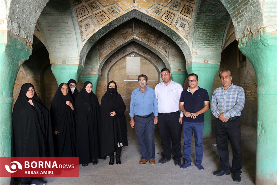 وضعیت مسجد حاج میرزا کریم صراف شیراز 