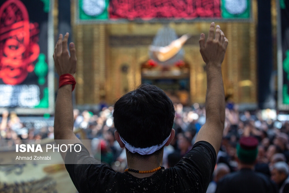 ورود و عزاداری زائران حسینی به کربلا