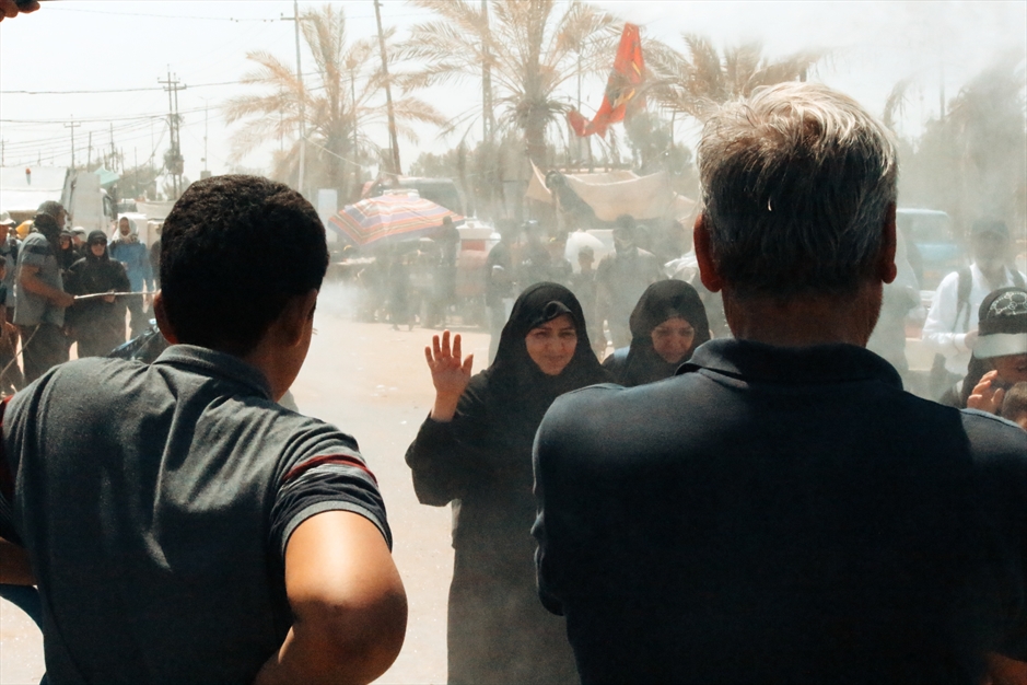 زوار اربعین در نجف