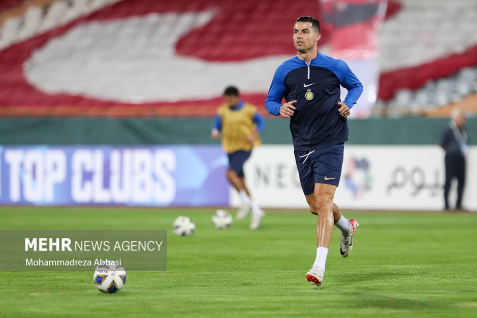 دیدار تیم های فوتبال پرسپولیس تهران و النصر عربستان