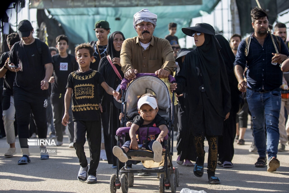 پیاده روی اربعین- کودکان حسینی