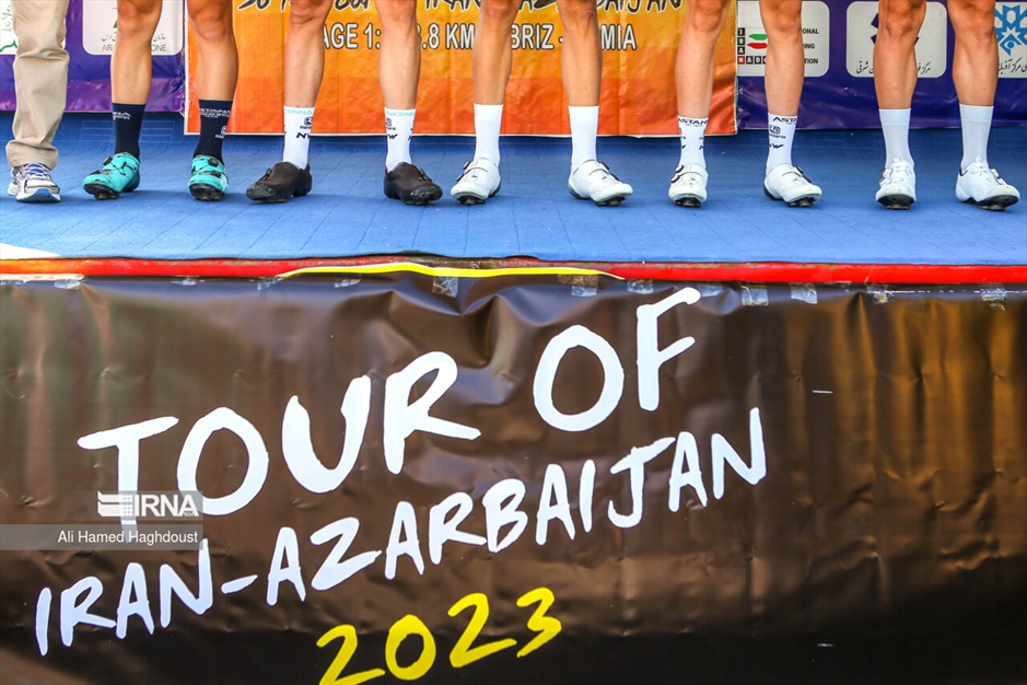 مرحله اول تور دوچرخه سواری ایران- آذربایجان