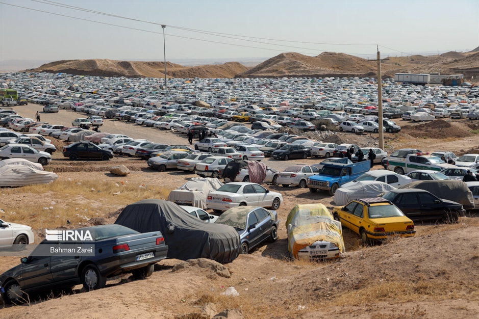 تردد زائران اربعین از مرز خسروی