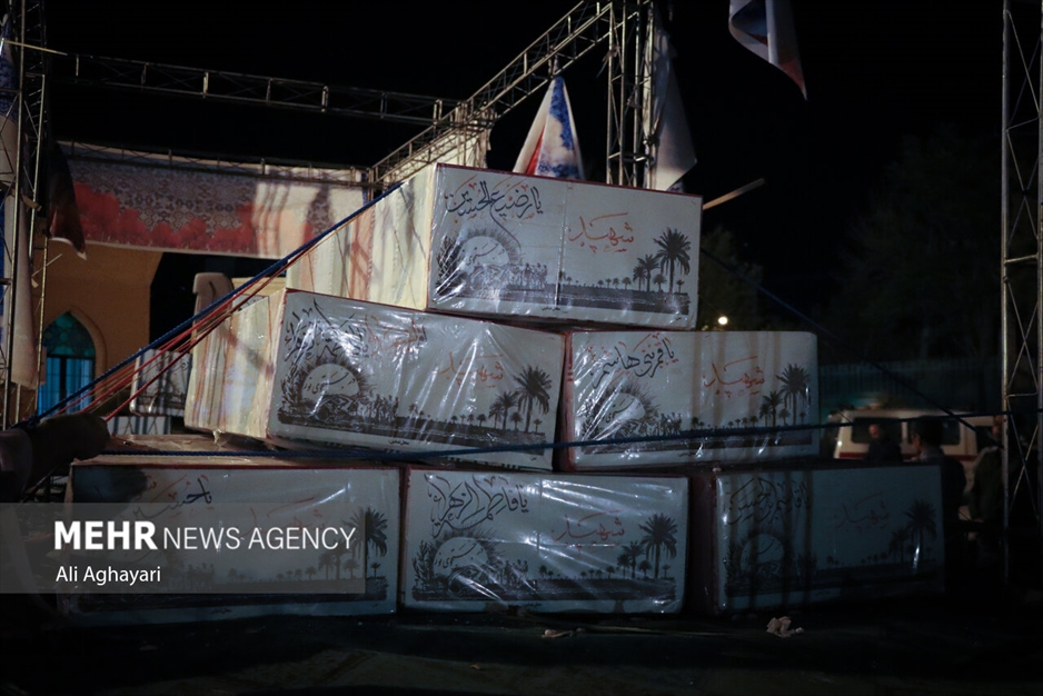 شبی با شهدای گمنام در ارومیه