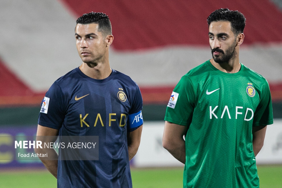 دیدار تیم های فوتبال پرسپولیس تهران و النصر عربستان