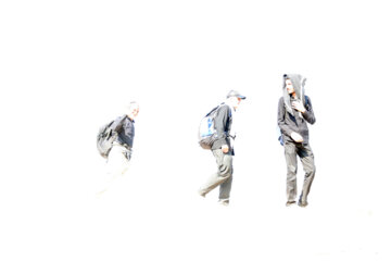 پیاده روی در گرمای ۵۰ درجه