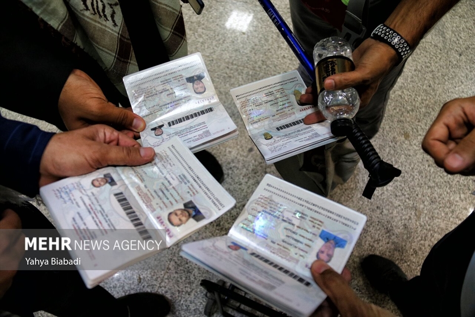 تردد زائران اربعین حسینی از مرز خسروی