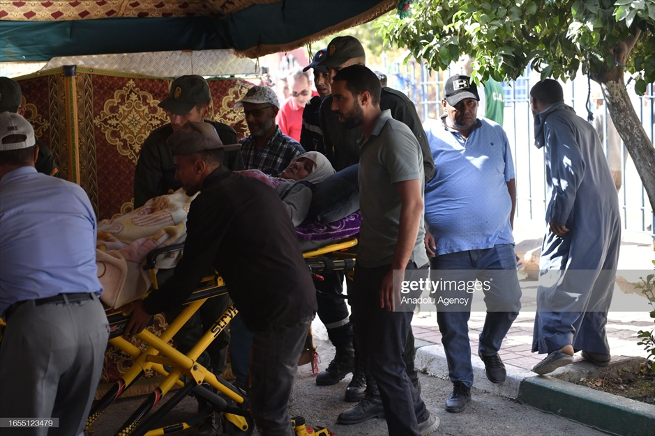 کشته شدن بیش از هزار نفر در زلزله مراکش 