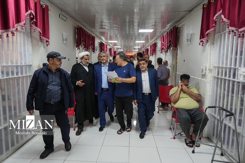 بازدید رئیس کل دادگستری تهران از ندامتگاه تهران بزرگ