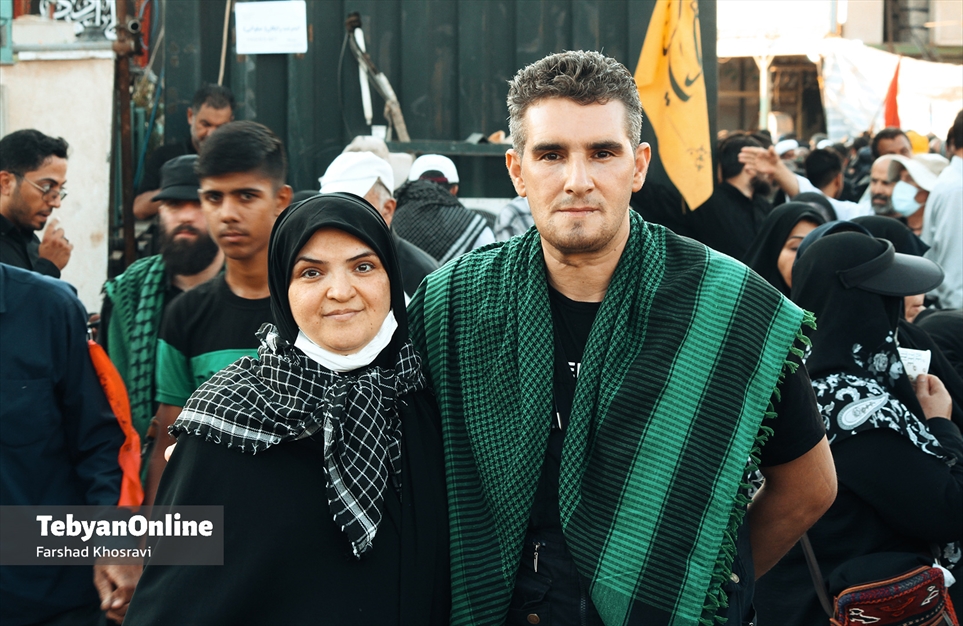 خانواده‌ها در مسیر اربعین