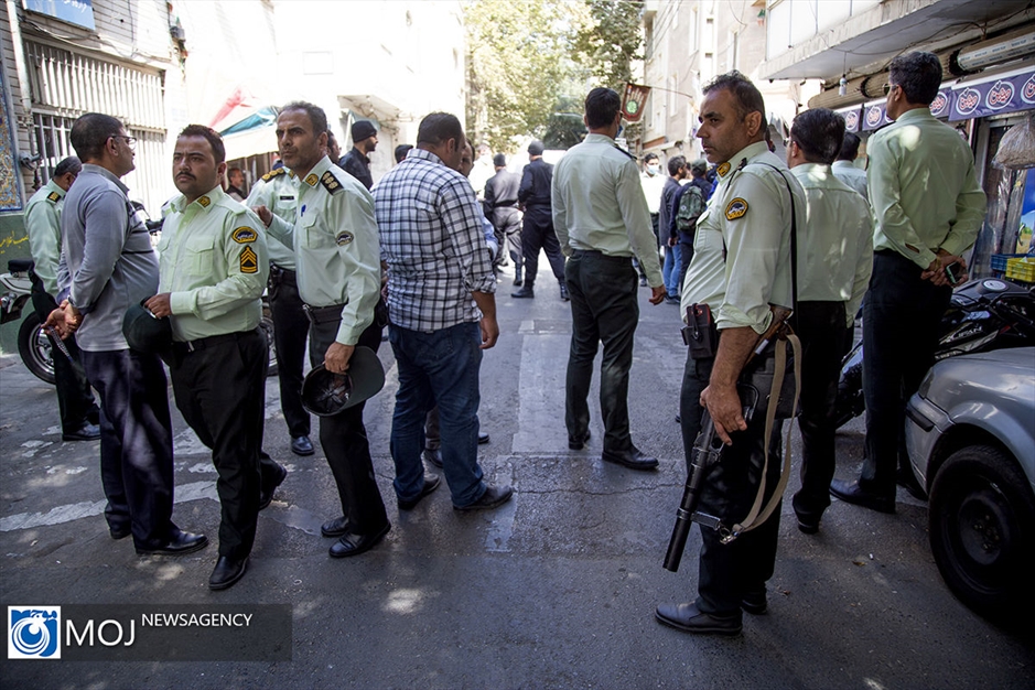 بازسازی صحنه درگیری و قدرت نمایی اراذل و اوباش در منطقه زمزم تهران 