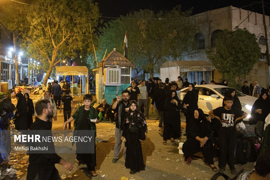 بازگشت شبانه زائران اربعین