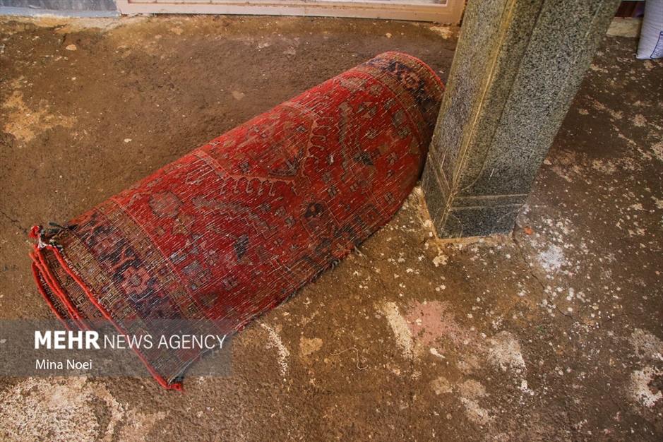 بازدید خبرنگاران از آخرین وضعیت مناطق سیل زده اهر