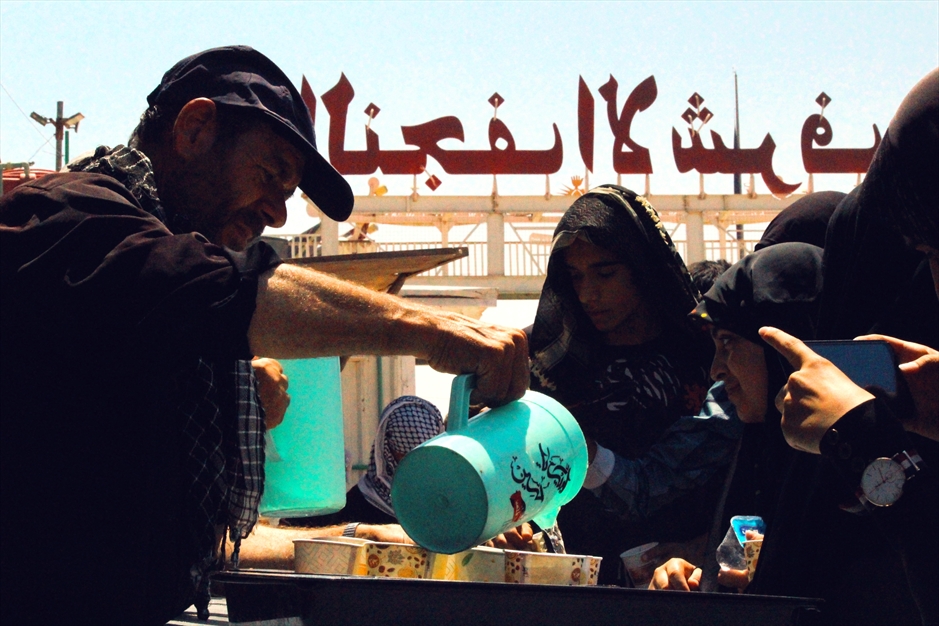 زوار اربعین در نجف