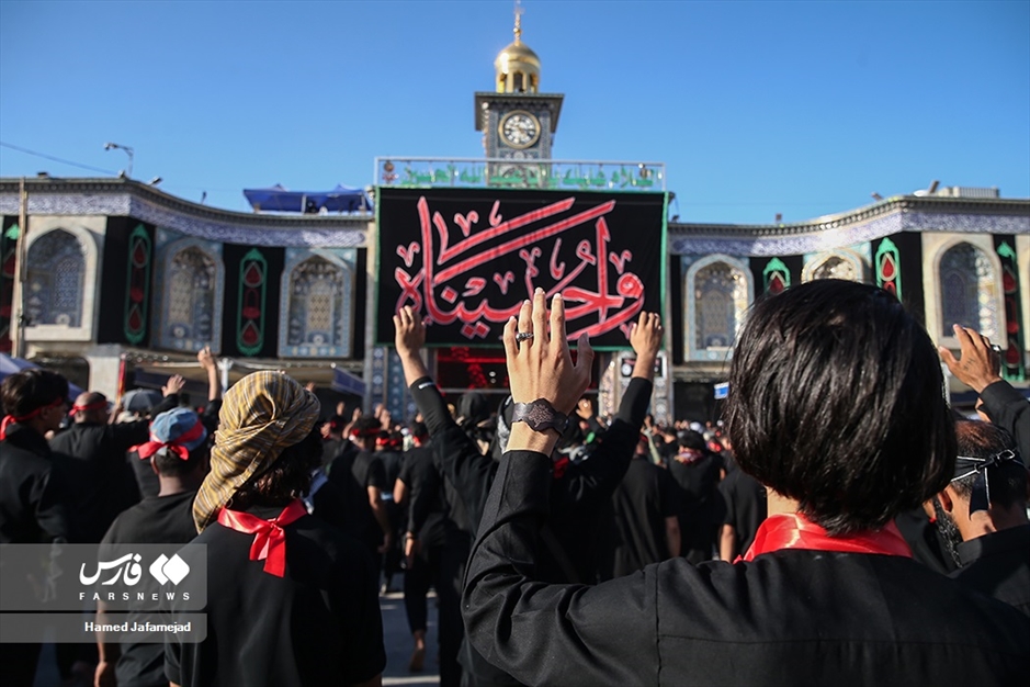 عزاداران اربعین حسینی در کربلا