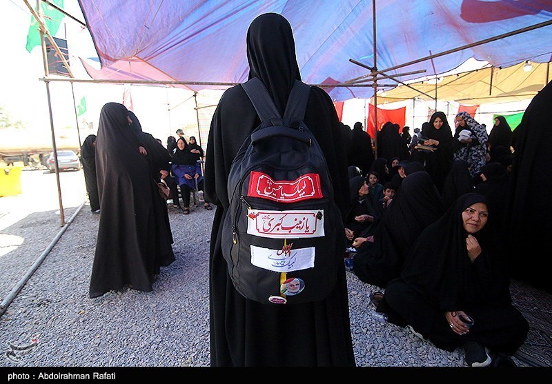 موکبهای پذیرایی از زائران اربعین حسینی در همدان