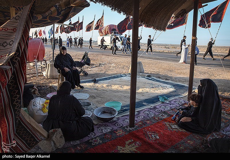 پیاده روی زائرین اربعین حسینی - عراق