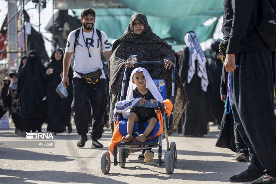 پیاده روی اربعین- کودکان حسینی