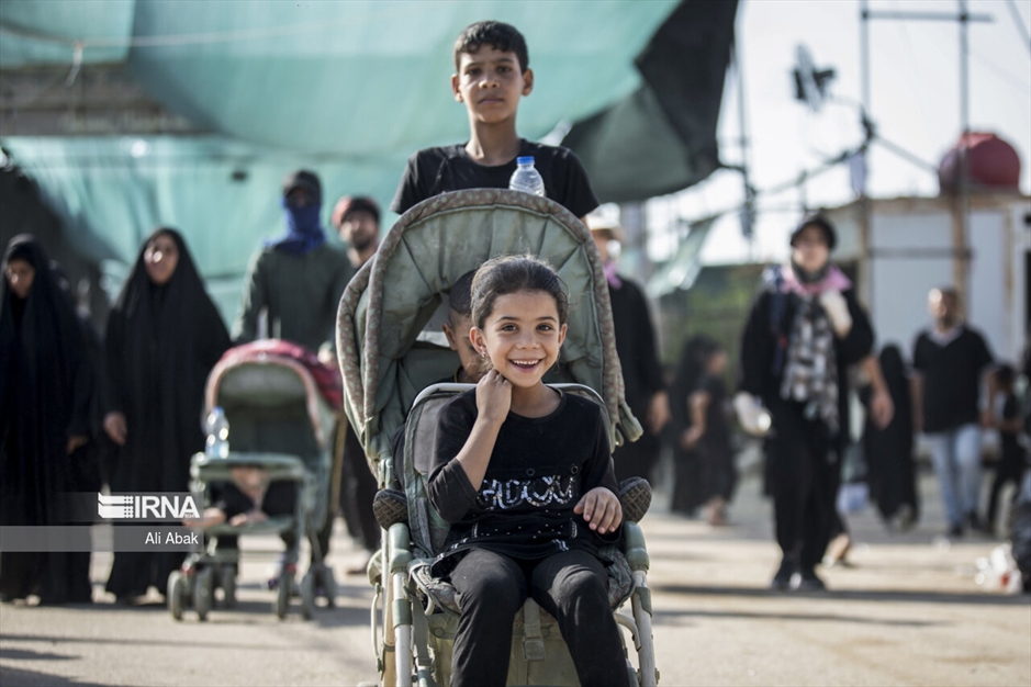 پیاده روی اربعین- کودکان حسینی