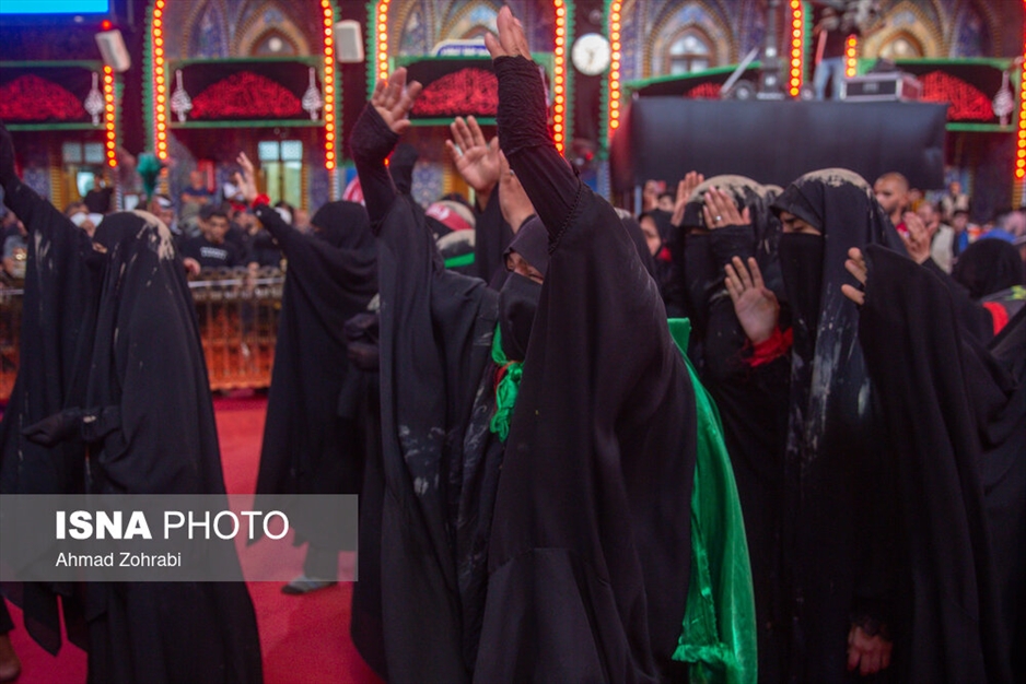 ورود و عزاداری زائران حسینی به کربلا