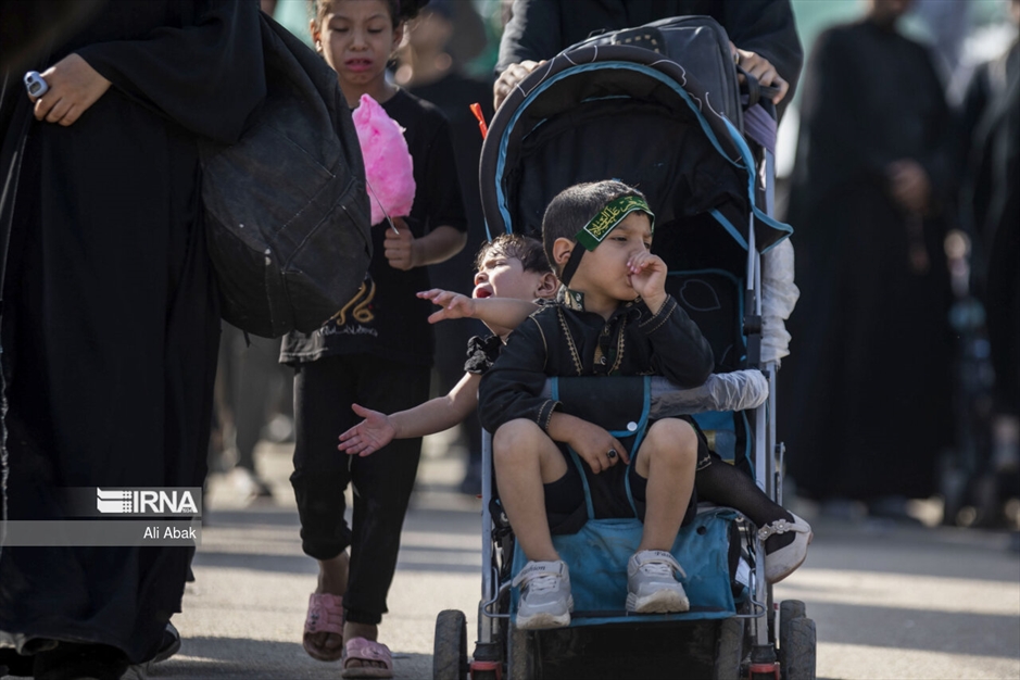 پیاده روی اربعین- کودکان حسینی