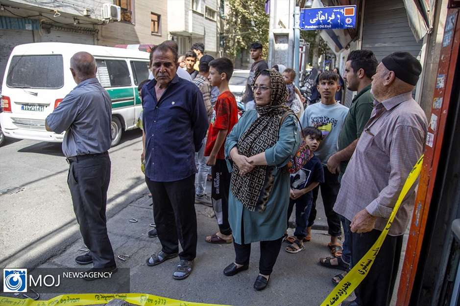 بازسازی صحنه درگیری و قدرت نمایی اراذل و اوباش در منطقه زمزم تهران 