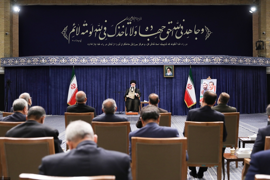 دیدار رئیس‌جمهور و اعضای هیئت دولت با رهبر معظم انقلاب