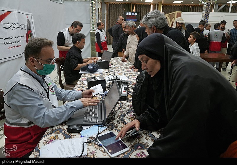 خدمات رسانی هلال احمر در نجف اشرف