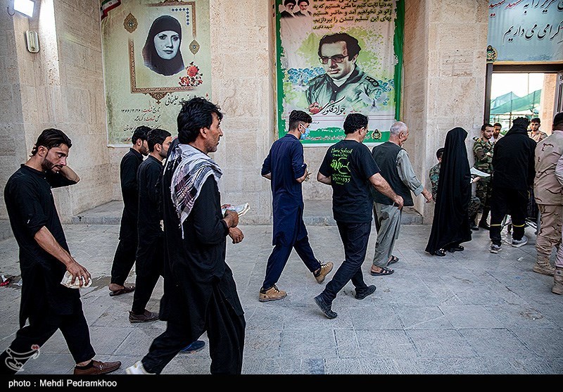 زوار افغانستانی اربعین در دهلاویه