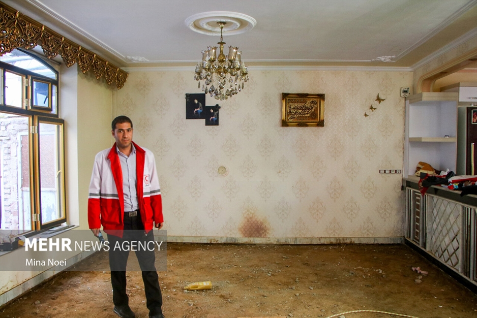 بازدید خبرنگاران از آخرین وضعیت مناطق سیل زده اهر