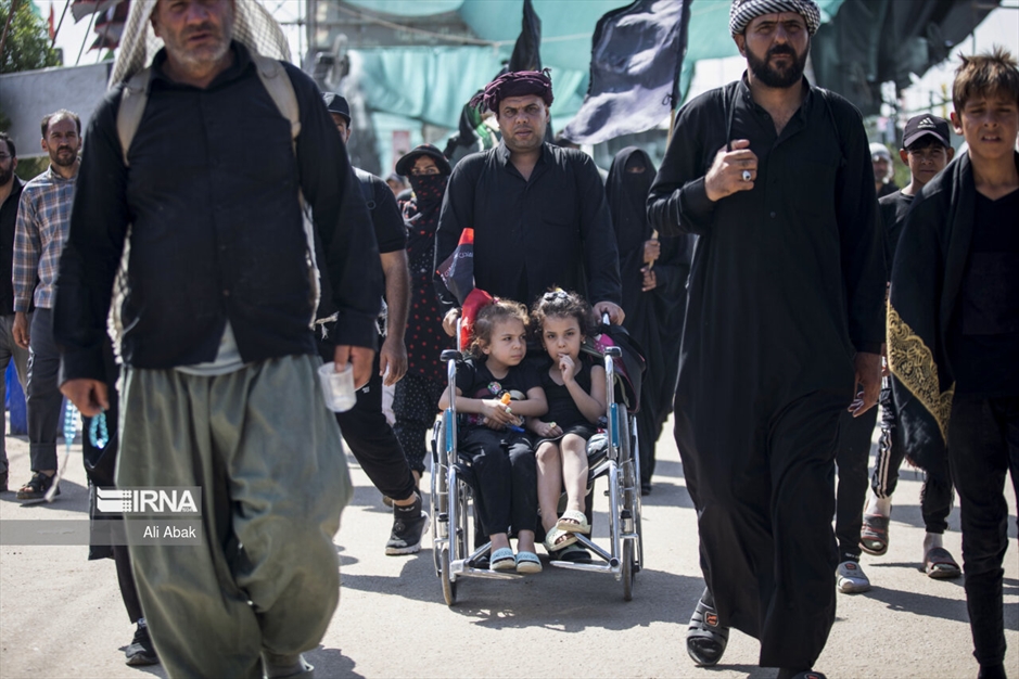 پیاده روی اربعین- کودکان حسینی