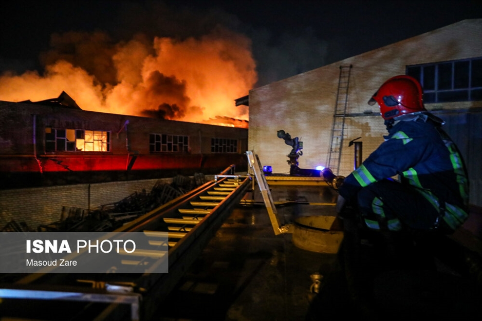 انفجار در شهرک صنعتی یزد