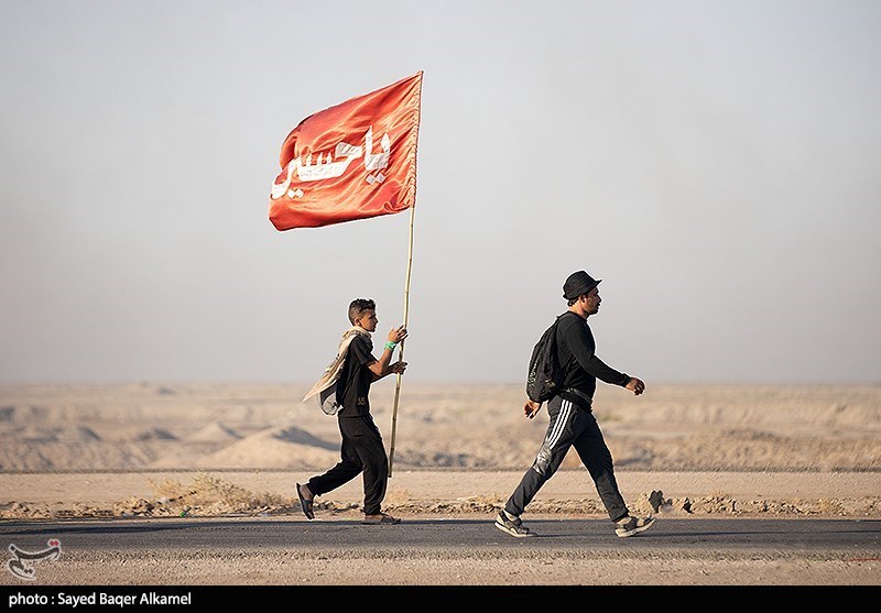 پیاده روی زائرین اربعین حسینی - عراق