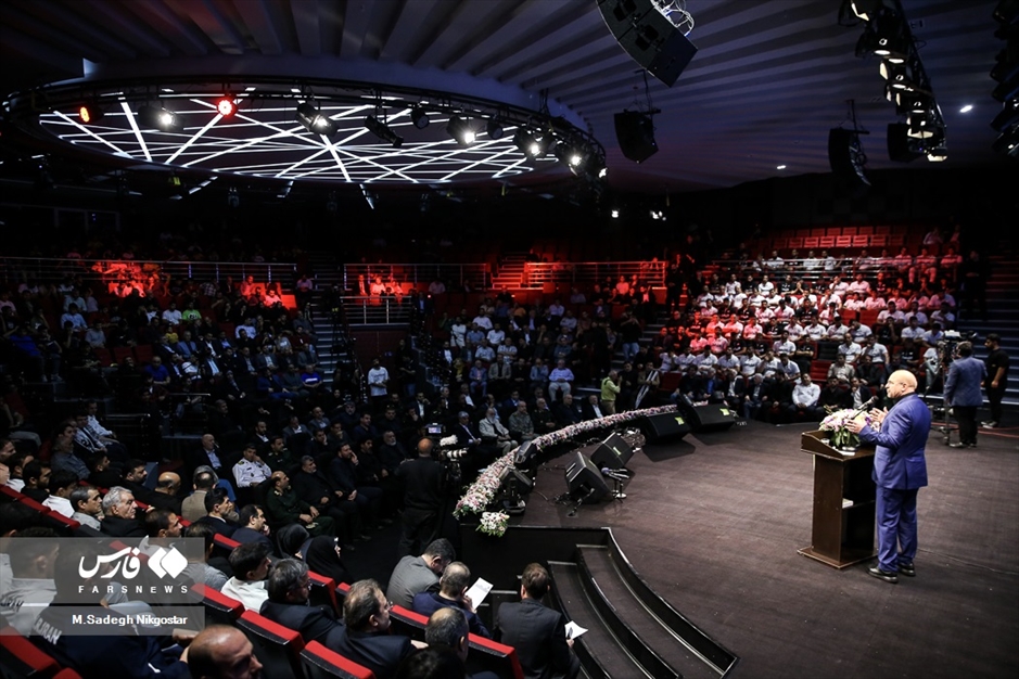 افتتاحیه ساختمان جدید فدراسیون کشتی