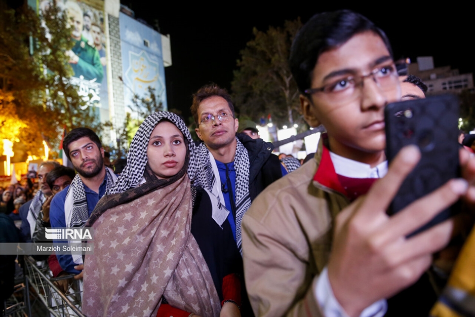 اجتماع عاشقان مبارزه با اسرائیل