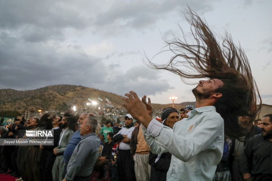 مولودی خوانی در مریوان