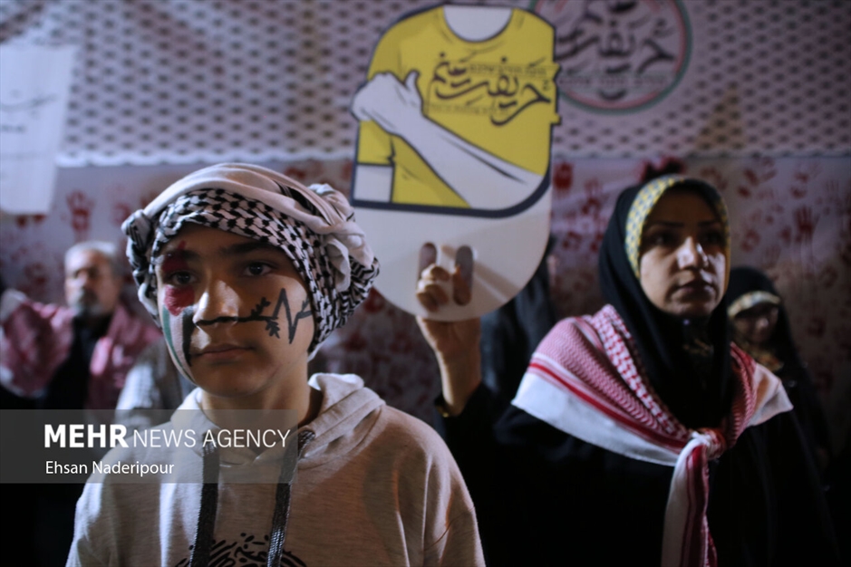 اجتماع عاشقان مبارزه با اسرائیل