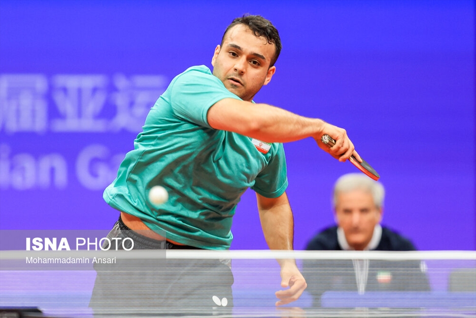 بازی‌های آسیایی هانگژو - تنیس روی میز ایران و تاجیکستان