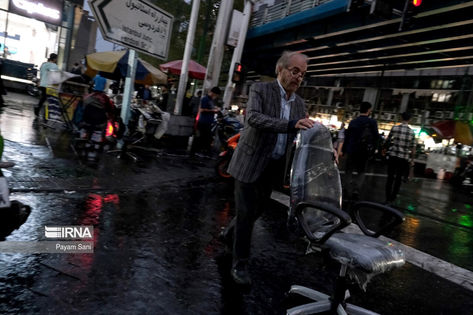 عصر بارانی تهران