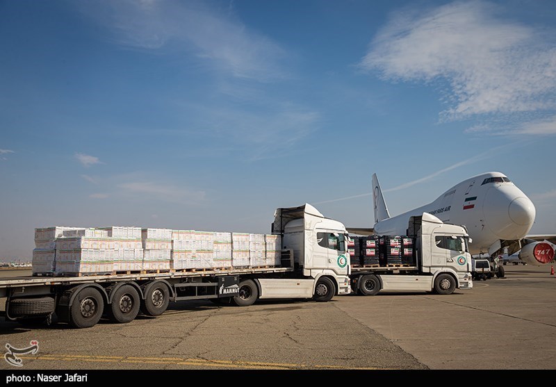 ارسال نخستین محموله کمک‌های بشردوستانه ایران به غزه