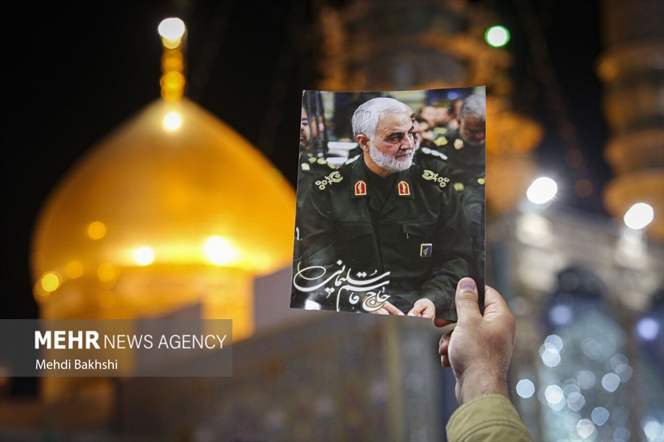 راهپیمایی قمی‌ها در محکومیت بمباران بیمارستان المعمدانی