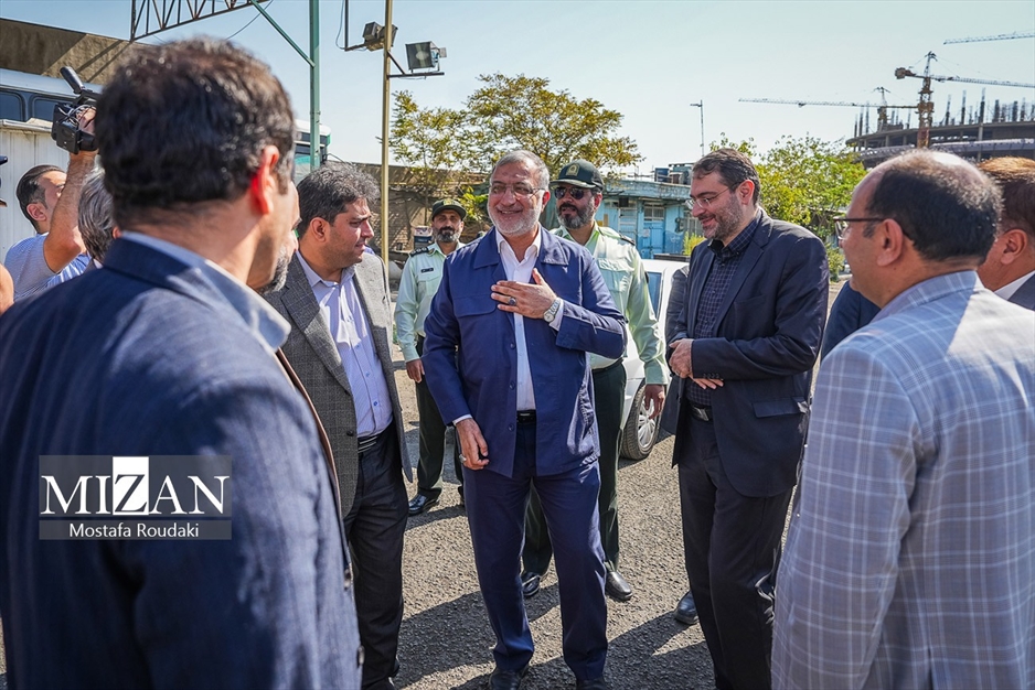  آیین بهره‌برداری از طرح نوسازی حمل و نقل عمومی تهران