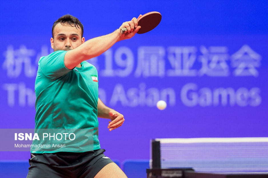 بازی‌های آسیایی هانگژو - تنیس روی میز ایران و تاجیکستان